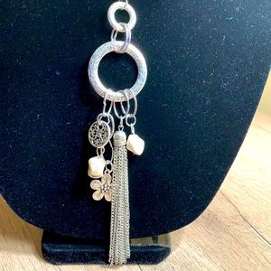 Silver Necklace & Free Matching Earrings